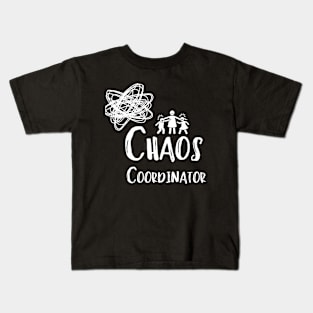 Mom Chaos Coordinator Kids T-Shirt